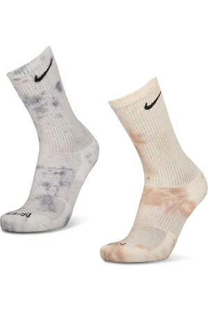 Nike Crew 2 Pack Unisex Sokken - Grijs - Maat: 46 - 50 - Foot Locker