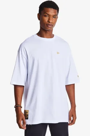 New Era Ne Sticker Os Heren T-shirts - Wit - Maat: S - Foot Locker