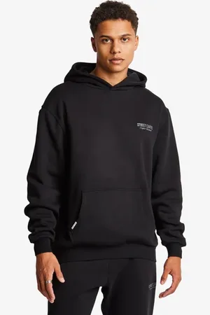 street cartel Russo Heren Hoodies - Zwart - Maat: XS - Foot Locker