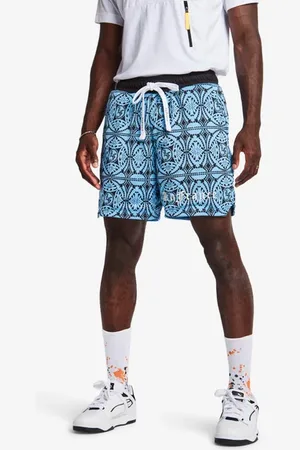 PUMA La France Heren Korte Broeken - Blauw - Maat: S - Poly Mesh - Foot Locker