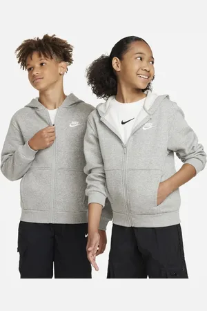 Nike Club Unisex Hoodies - Grijs - Maat: S - Foot Locker