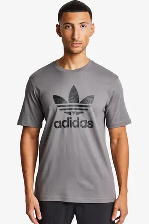 adidas Graphics Heren T-shirts - Grijs - Maat: XS - Foot Locker