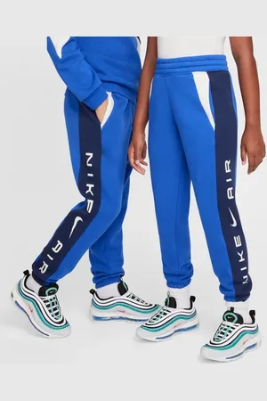 Nike Air Unisex Broeken - Blauw - Maat: 137 - 147 CM - Foot Locker