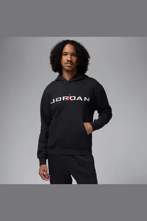 Jordan Essential Heren Hoodies - Zwart - Maat: XS - Katoen Jersey - Foot Locker
