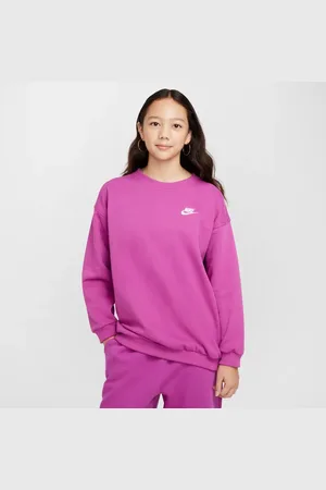 Nike Club Unisex Sweatshirts - Roze - Maat: 122 - 128 CM - Foot Locker