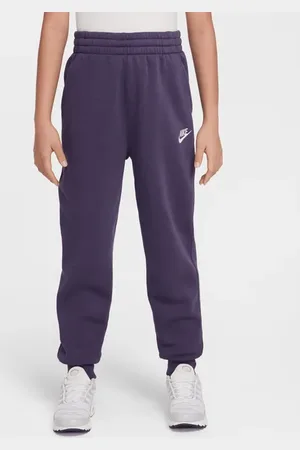 Nike Club Unisex Broeken - Paars - Maat: 122 - 128 CM - Foot Locker