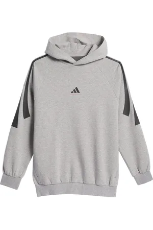 adidas One Bball Hoodie Heren Hoodies - Grijs - Maat: XS - Foot Locker