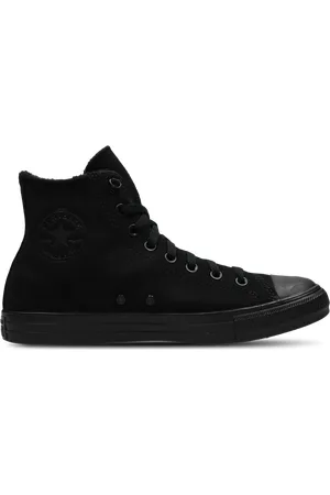 Converse Chuck Taylor All Star Heren Schoenen - Zwart - Maat: 40 - Suède - Foot Locker