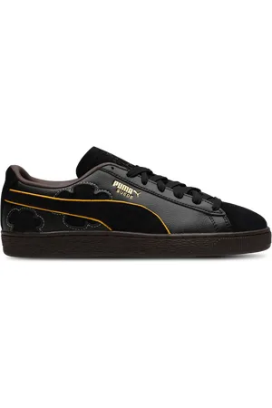 PUMA Suede Heren Schoenen - Zwart - Maat: 40.5 - Suède - Foot Locker