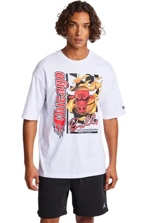 New Era NBA Heren T-shirts - Wit - Maat: XS - Foot Locker