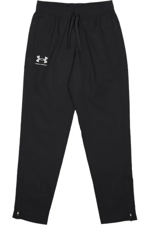 Under Armour Sportstyle Woven Unisex Broeken - Zwart - Maat: 122 - 127 CM - Foot Locker