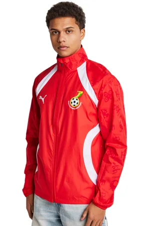 PUMA Ghana Heren Trainingspakken - Rood - Maat: XS - Foot Locker