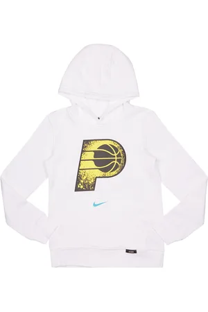 Nike NBA Unisex Hoodies - Wit - Maat: 128 - 137 CM - Katoen Fleece - Foot Locker