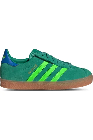 adidas Gazelle Unisex Schoenen - Groen - Maat: 32 - Leer - Foot Locker
