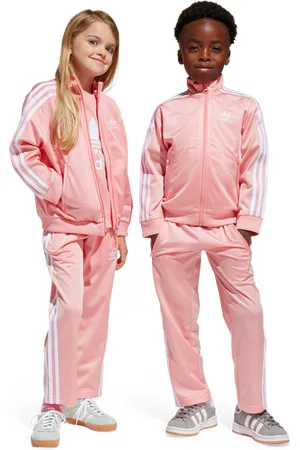 adidas Firebird Unisex Trainingspakken - Roze - Maat: 99 - 104 CM - Foot Locker
