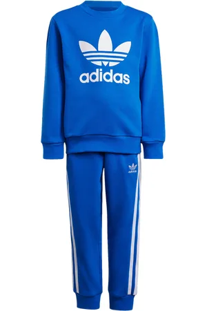 adidas Adicolor Unisex Trainingspakken - Blauw - Maat: 99 - 104 CM - Foot Locker
