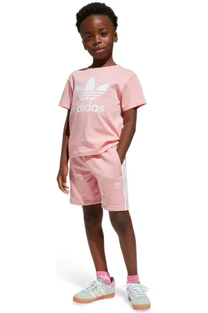 adidas Adicolor Unisex Trainingspakken - Roze - Maat: 105 - 110 CM - Foot Locker