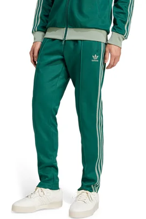 adidas Beckenbauer Heren Broeken - Groen - Maat: XS - Katoen - Foot Locker