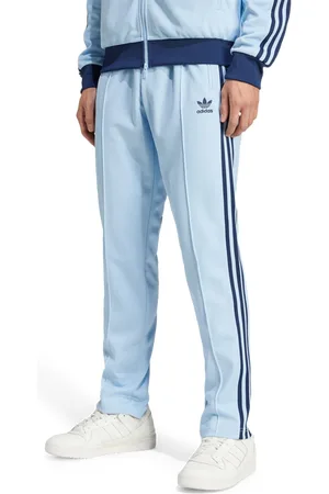 adidas Beckenbauer Heren Broeken - Blauw - Maat: XL - Katoen - Foot Locker