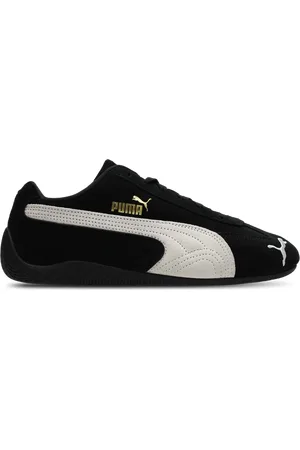 PUMA Speedcat Heren Schoenen - Zwart - Maat: 40 - Suède - Foot Locker