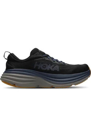 Hoka One One Bondi 8 Heren Schoenen - Zwart - Maat: 41 1/3 - Mesh/Synthetisch - Foot Locker