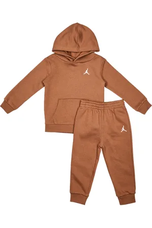 Jordan Brooklyn Unisex Trainingspakken - Bruin - Maat: 86 - 92 CM - Foot Locker