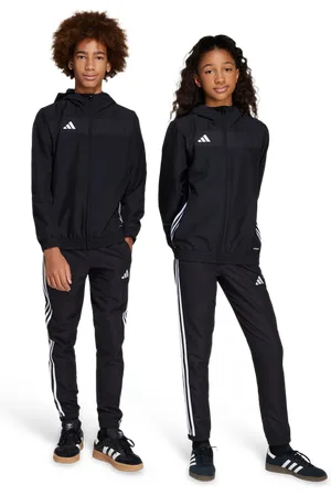 adidas Tiro 25 Essentials Unisex Broeken - Zwart - Maat: 111 - 116 CM - Poly Mesh - Foot Locker