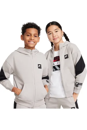Nike Air Unisex Hoodies - Grijs - Maat: 128 - 137 CM - Foot Locker