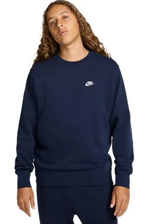 Nike Club Heren Sweatshirts - Zwart - Maat: S - Foot Locker
