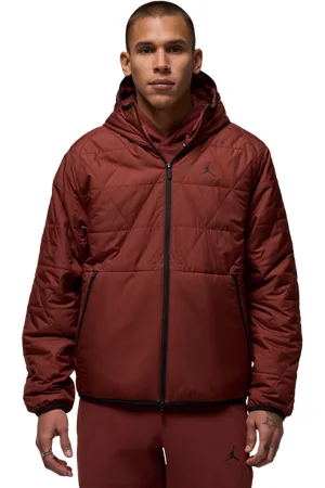 Jordan Sport Therma-fit Heren Jassen - Bruin - Maat: XS - Katoen Jersey - Foot Locker