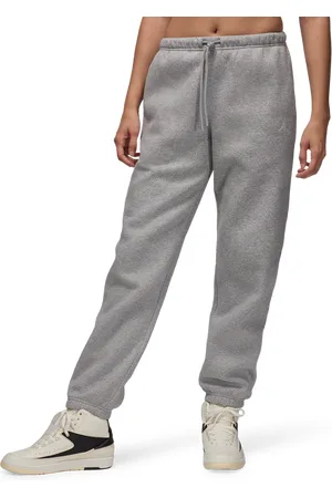Jordan Brooklyn Dames Broeken - Grijs - Maat: XS - Katoen Jersey - Foot Locker