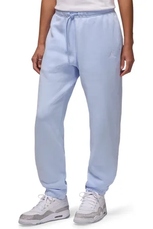 Jordan Brooklyn Dames Broeken - Blauw - Maat: S - Katoen Jersey - Foot Locker