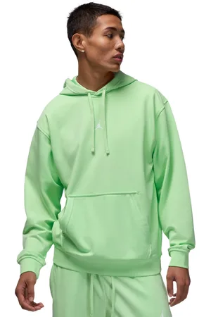 Jordan Crossover Dri-fit Heren Hoodies - Groen - Maat: XS - Katoen Jersey - Foot Locker
