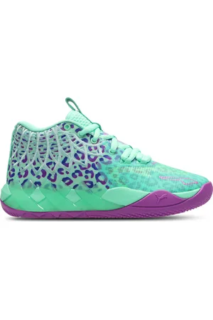 PUMA Mb.01 Alien Safari Unisex Schoenen - Blauw - Maat: 37 - Plastic - Foot Locker