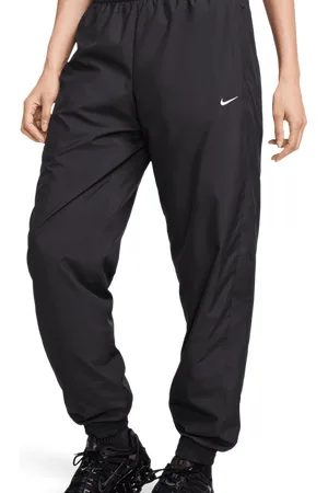 Nike Sportswear Dames Broeken - Zwart - Maat: 34 - Katoen Jersey - Foot Locker