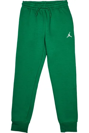 Jordan Brooklyn Unisex Broeken - Groen - Maat: 147 - 158 CM - Katoen Fleece - Foot Locker