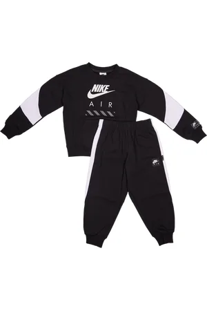 Nike Air Unisex Trainingspakken - Zwart - Maat: 92 - 98 CM - Foot Locker