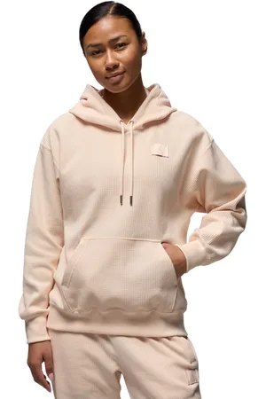 Jordan Flight Dames Hoodies - Bruin - Maat: XS - Katoen Jersey - Foot Locker