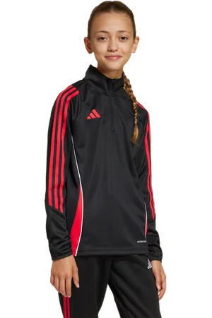 adidas Tiro 24 Unisex Trainingspakken - Zwart - Maat: 135 - 140 CM - Poly Mesh - Foot Locker