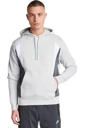 Nike Swoosh Heren Hoodies - Grijs - Maat: XS - Foot Locker