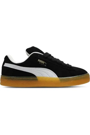 PUMA Suede Heren Schoenen - Zwart - Maat: 40 - Suède - Foot Locker