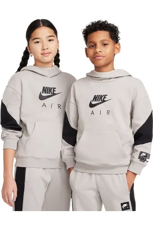 Nike Air Unisex Hoodies - Grijs - Maat: 137 - 147 CM - Foot Locker