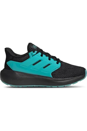 adidas Mercedes Unisex Schoenen - Zwart - Maat: 38 - Mesh/Synthetisch - Foot Locker