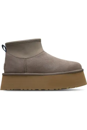 UGG Classic Dames Laarzen - Bruin - Maat: 36 - Leer - Foot Locker