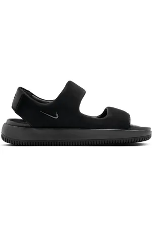 Nike Calm Dames Slippers en Sandalen - Zwart - Maat: 35.5 - Thermoplastische - Foot Locker