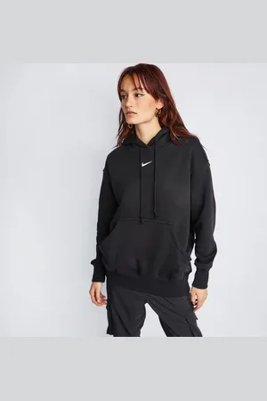 Nike Phoenix Dames Hoodies - Zwart - Maat: M - Foot Locker