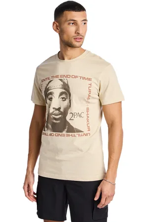Merchcode 2pac Heren T-shirts - - Maat: S - Katoen Jersey - Foot Locker