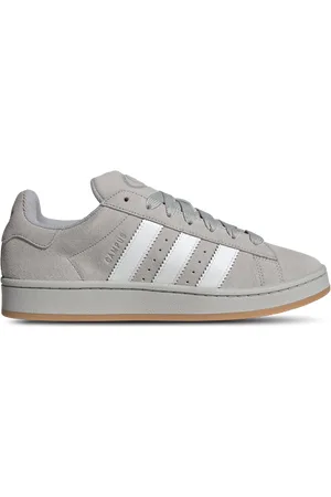 adidas Campus Heren Schoenen - Grijs - Maat: 40 - Leer - Foot Locker