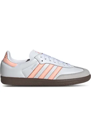 adidas Samba Dames Schoenen - Wit - Maat: 38 2/3 - Leer - Foot Locker