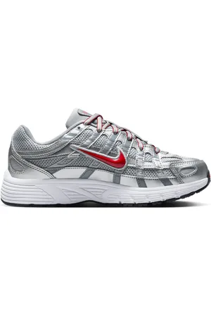Nike P-6000 Unisex Schoenen - Zilver - Maat: 36 - Mesh/Synthetisch - Foot Locker